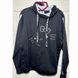 🌺SOLD🌺 Hello Kitty Black cowl neck Hoodie